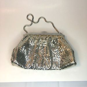 COPY - Purse Vintage Whiting & Davis silver mesh handbag clutch